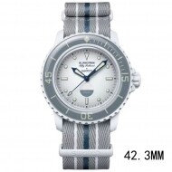 Swatch x Blancpain 스와치 x 블랑팡 바이오세라믹 안타르틱 오션 SO35S100