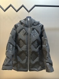 펜디 FENDI FF 나일론 남성용 다운 재킷 아우터