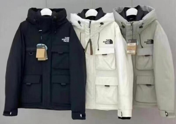 블링크,노스페이스 The North Face 카고 스타일 멀티포켓 아웃도어 캐주얼 커플 패딩