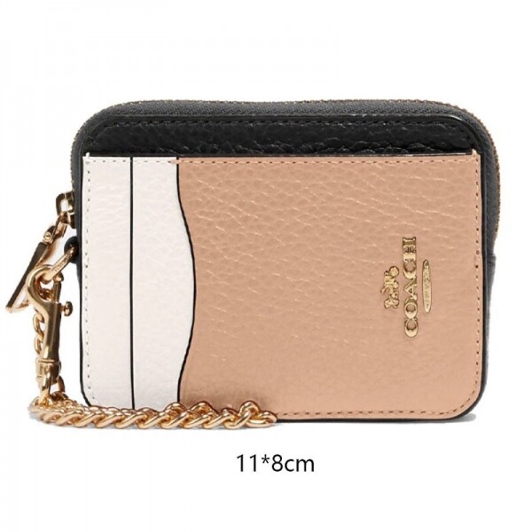 블링크,코치 짚 카드 케이스 3컬러 ZIP CARD CASE C1886