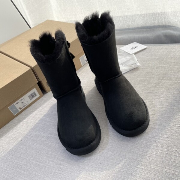 위핑,어그 겨울 여성 리본 미들부츠 3컬러 UGG