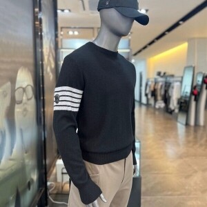 AMAZINGCRE 어메이징크리 남성 에센셜 캐시미어 스웨터 니트 긴팔