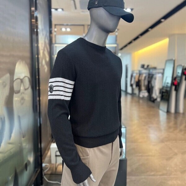 위핑,AMAZINGCRE 어메이징크리 남성 에센셜 캐시미어 스웨터 니트 긴팔