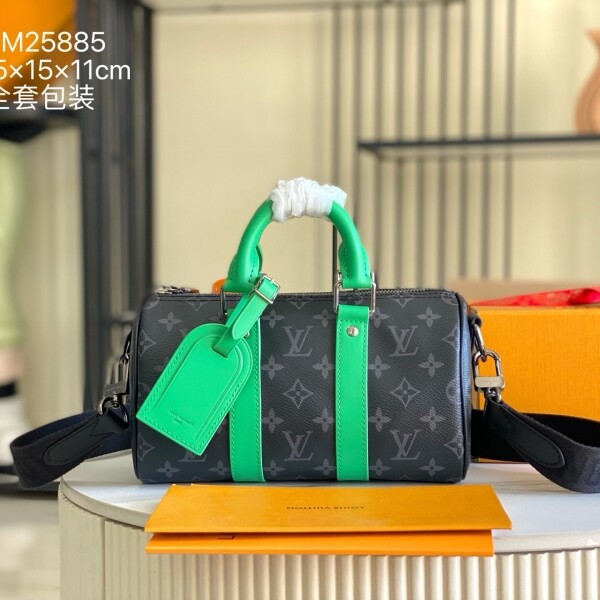 블링크,루이비통 키폴 반둘리에 25 모노그램 이클립스 M25885