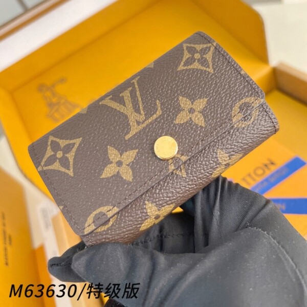 블링크,루이비통 모노그램 캔버스 6 키 홀더 케이스 키지갑 M62630