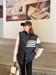 톰브라운 스키 패딩조끼 196639 ThomBrowne