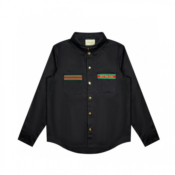 위핑,구찌 남방 긴팔 티셔츠  Gucci
