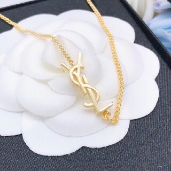 위핑,생로랑 목걸이 0003 YSL