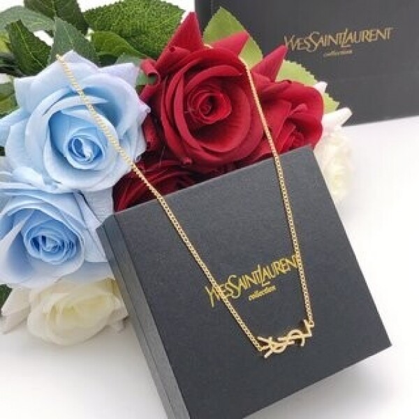 위핑,생로랑 목걸이 0003 YSL