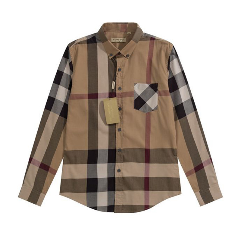 버버리 Burberry 컬러블록 체크무늬 셔츠 남여 공용